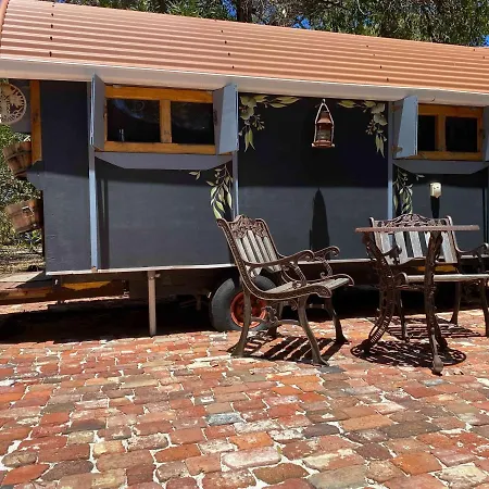 Gypsy Van Tiny House With Unique Outdoor Bathroom, Wifi & Firepit Coodanup Exterior photo