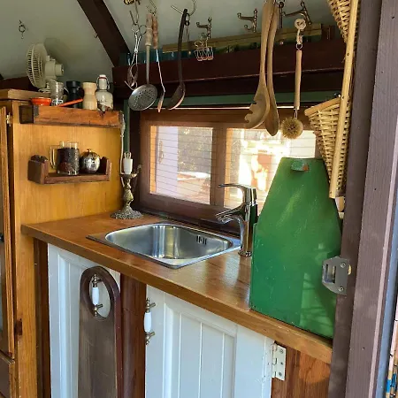 Gypsy Van Tiny House With Unique Outdoor Bathroom, Wifi & Firepit Coodanup Exterior photo